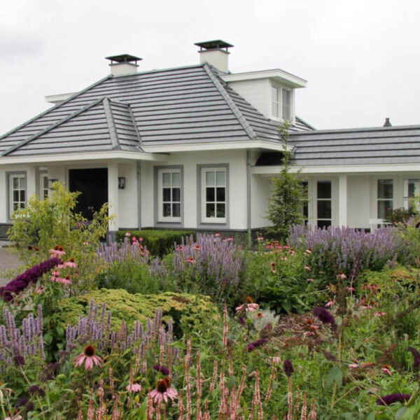vlindertuin bij villa