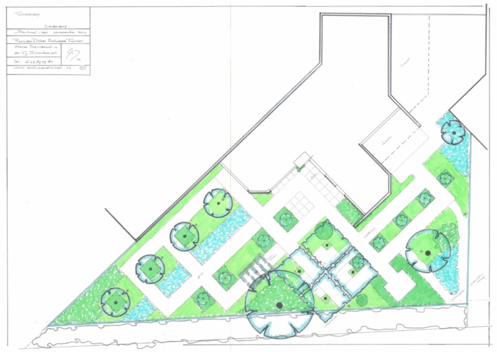 Tuinontwerp in kleur